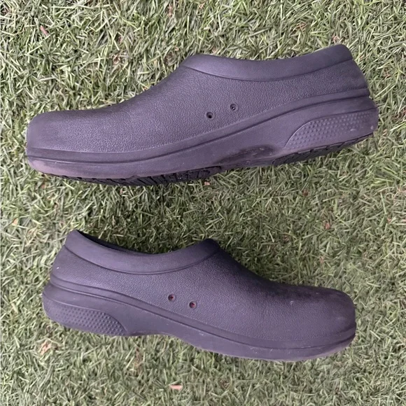 Crocs Black On The Clock LiteRide™ Work Slip-On Sz(7M -9W) - Picture 3 of 7